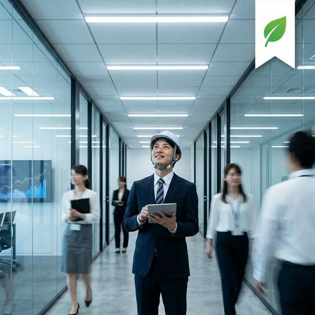 照明器具LED交換工事