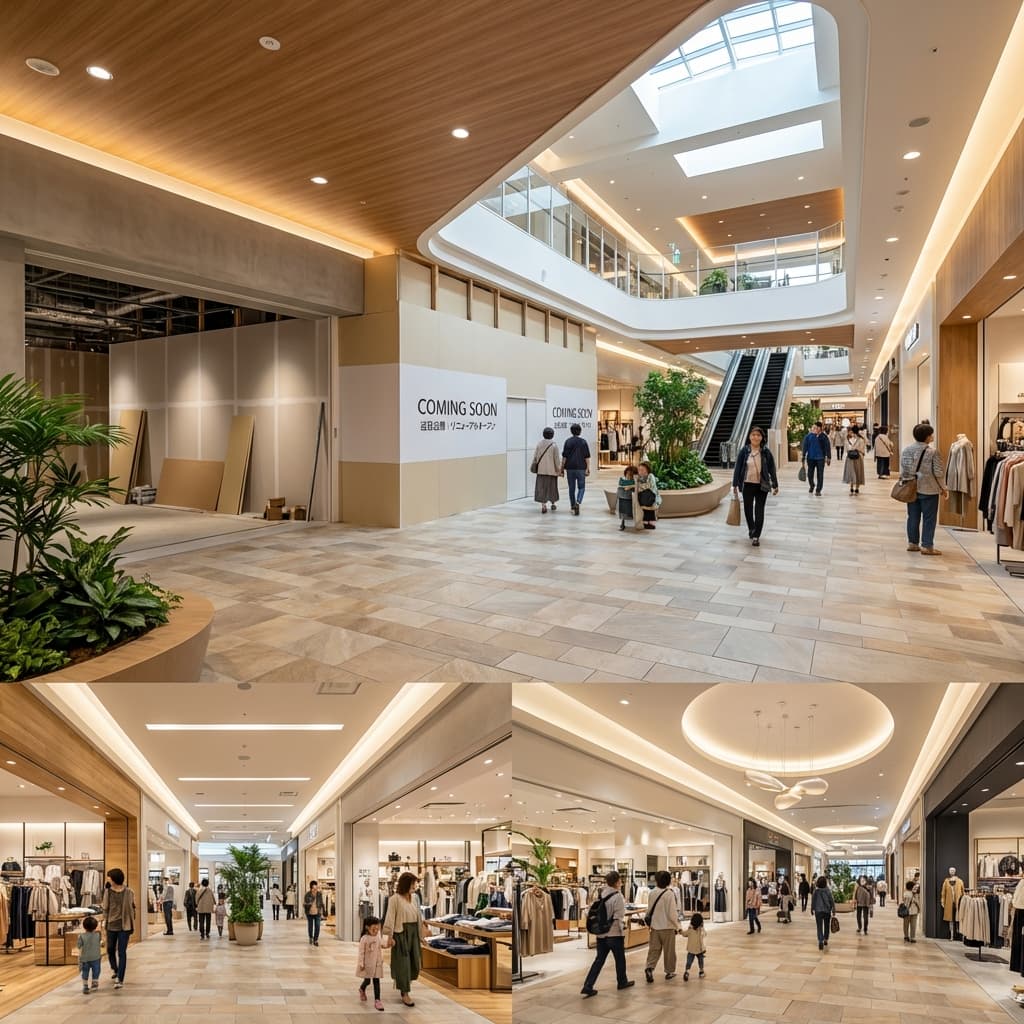 商業施設テナント区画改修